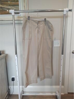 Gap Surplus Pant Women's Size 16 Beige Cotton #Gorpcore #Casual #Practical
